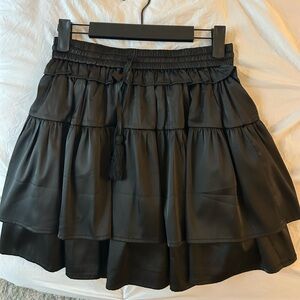 Pants Store Black Ruffled Skirt